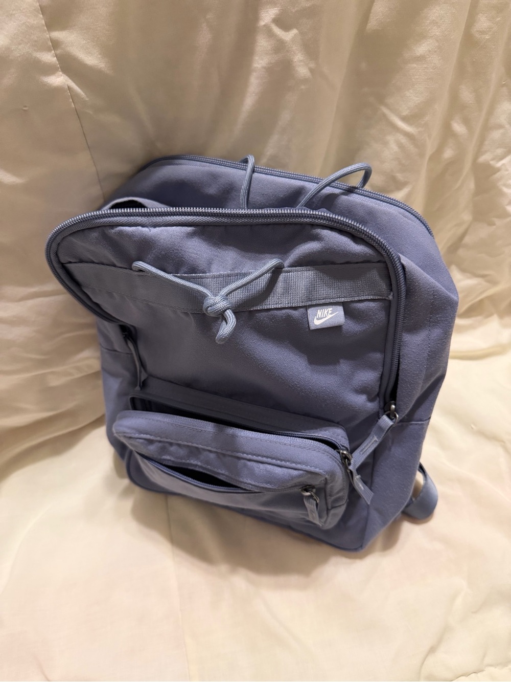 Nike small Slate Blue Convertible expandable Backpack